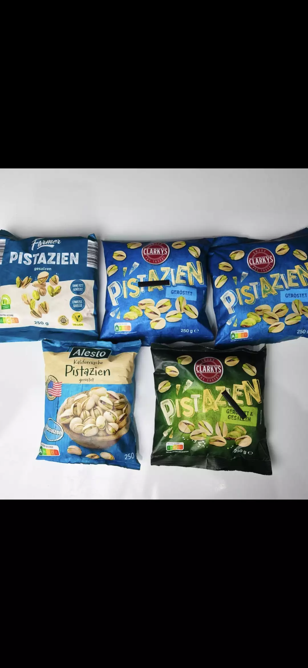 مكسرات بأنواعها