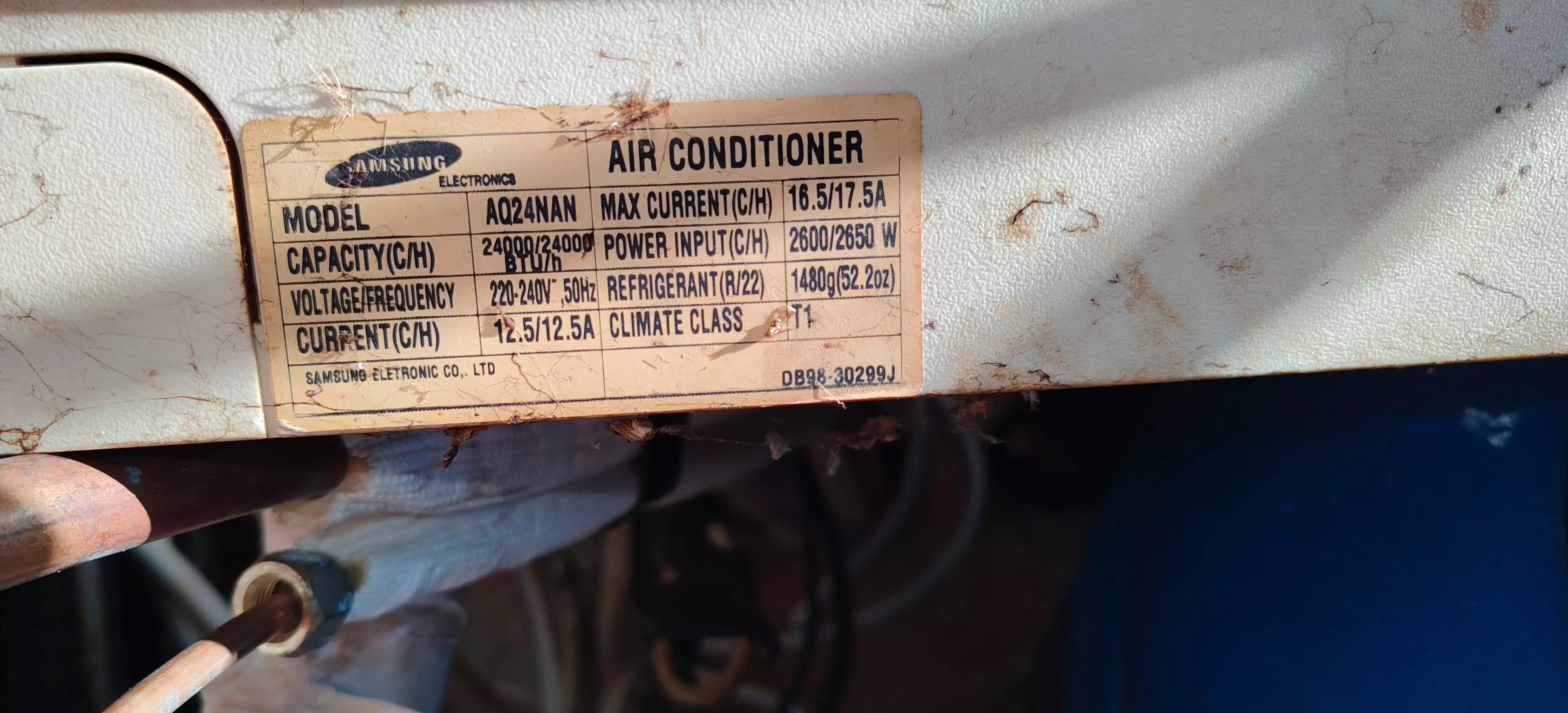 كليماتيزور سامسونغ24000